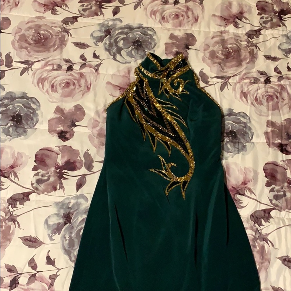 Halter-ish Bob Mackie dress